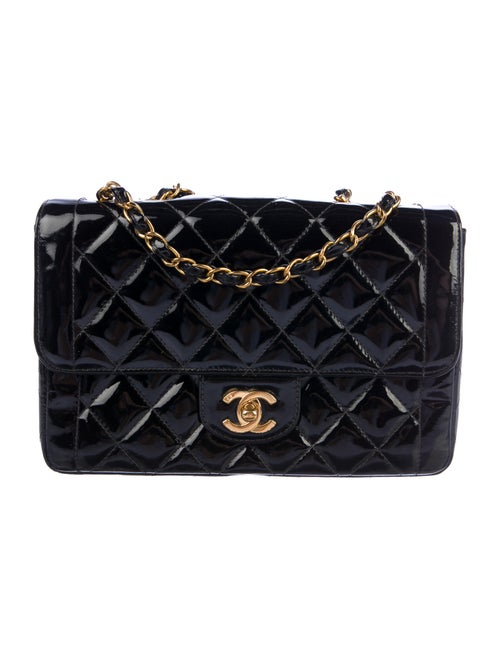 Chanel Vintage Quilted Flap Bag Black