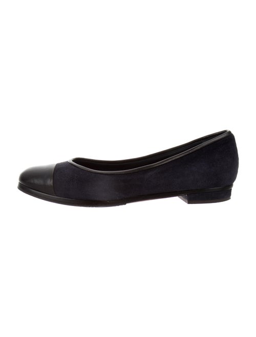 Chanel Suede Flats Blue