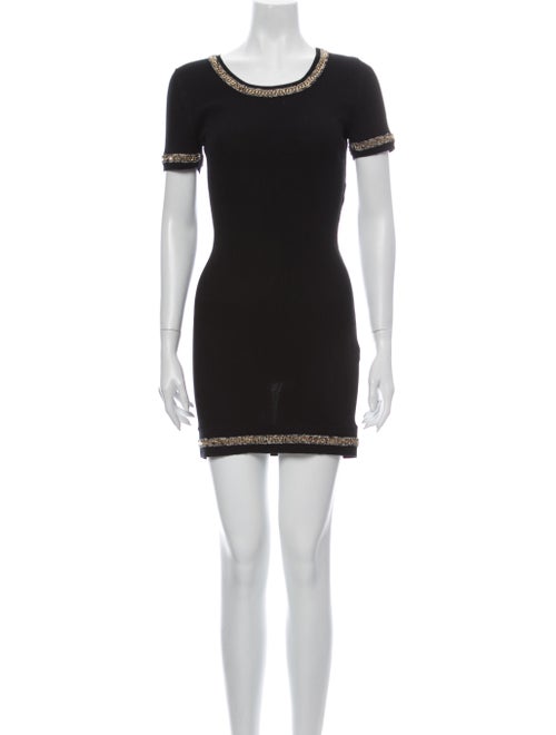 Chanel 2010 Mini Dress Black