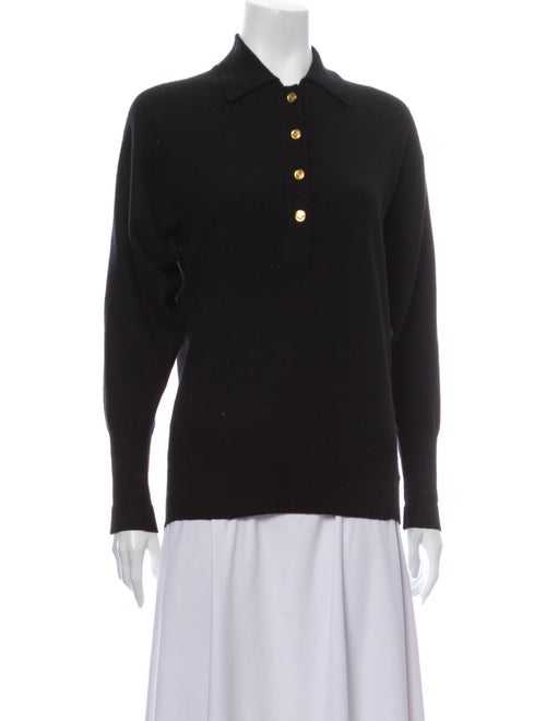Chanel Vintage Cashmere Sweater Black