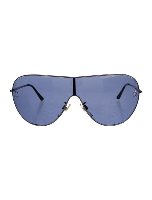 Chanel Crystal Shield Sunglasses