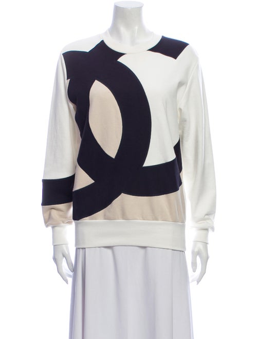 Chanel 2018 Graphic Print Sweater