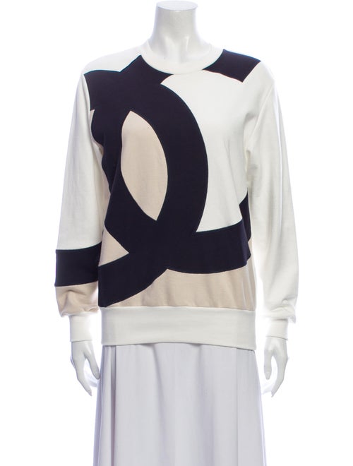 Chanel 2018 Graphic Print Sweater
