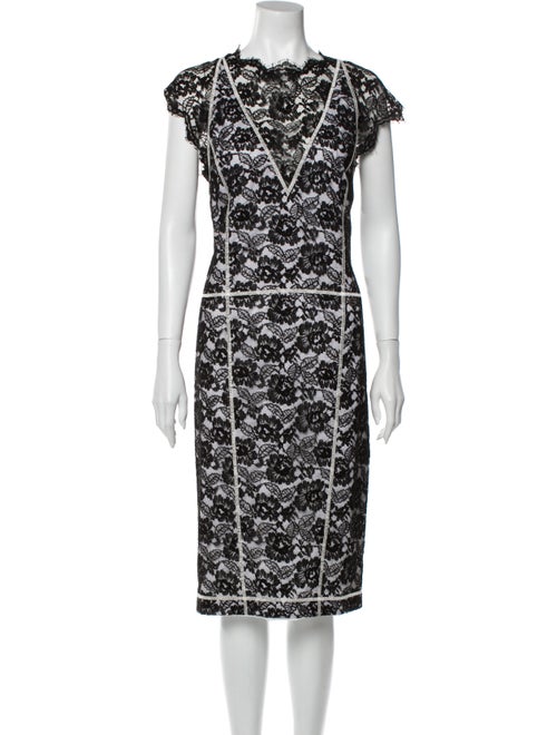 Chanel 2014 Midi Length Dress Black