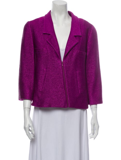 Chanel Vintage 2001 Blazer Purple