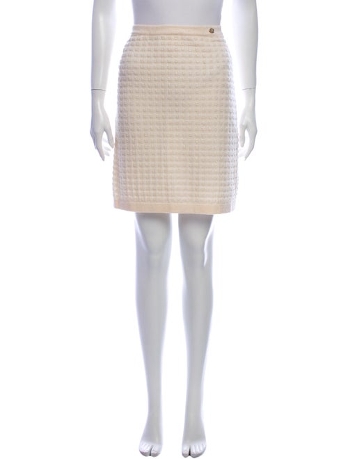 Chanel 2011 Knee-Length Skirt Metallic