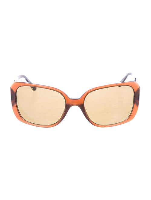 Chanel Square CC Sunglasses Brown
