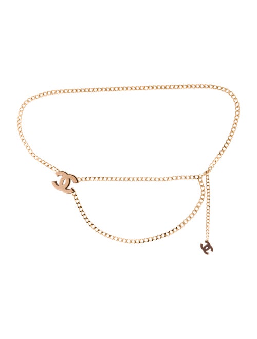 Chanel CC Chain-Link Belt Gold