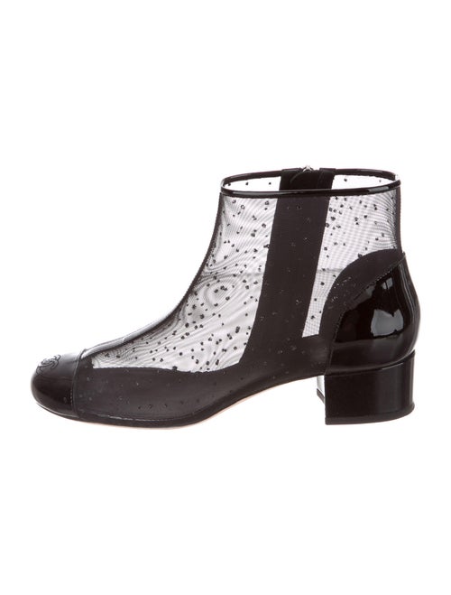 Chanel Chelsea Boots Black