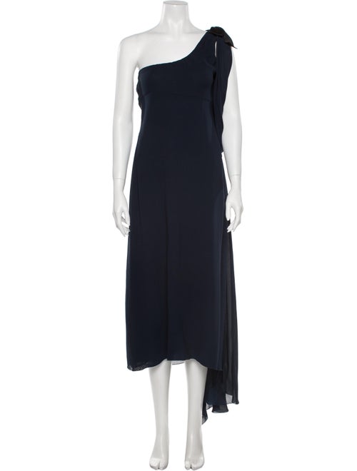 Chanel Vintage Knee-Length Dress Blue