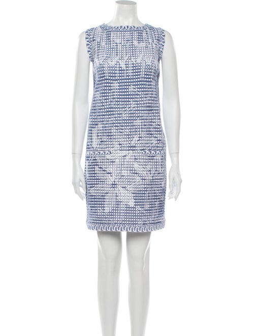Chanel 2014 Mini Dress Blue