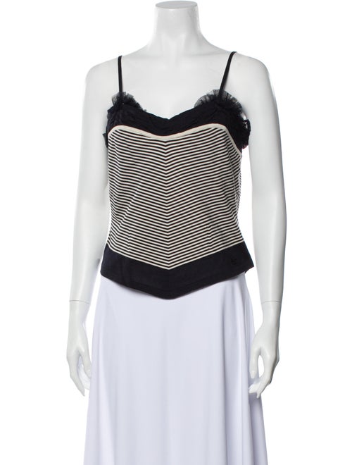 Chanel Vintage 2002 Crop Top Blue