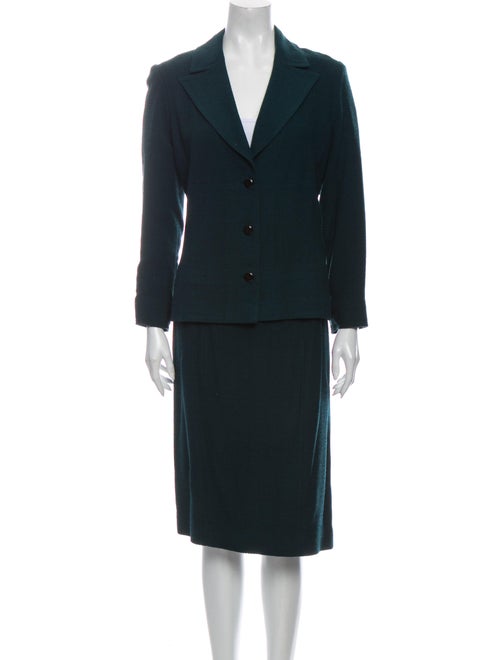 Chanel Vintage 1998 Skirt Suit Wool
