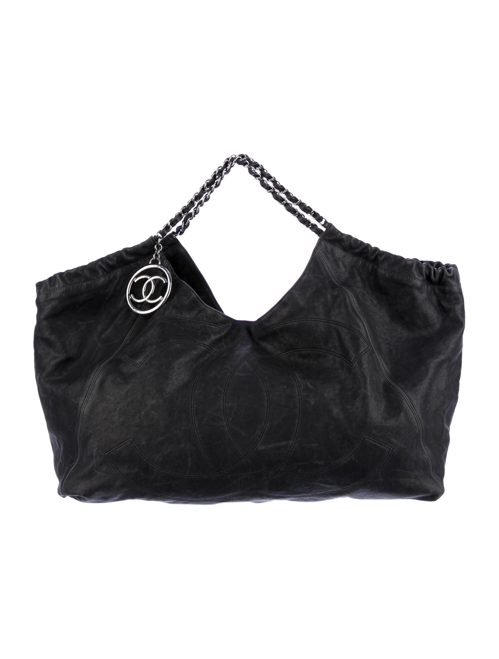 Chanel XL Caviar Coco's Cabas Bag