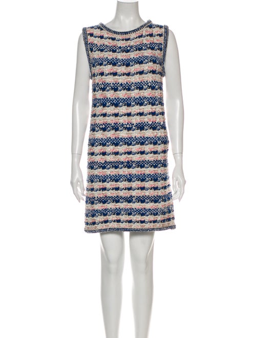 Chanel 2015 Mini Dress Blue