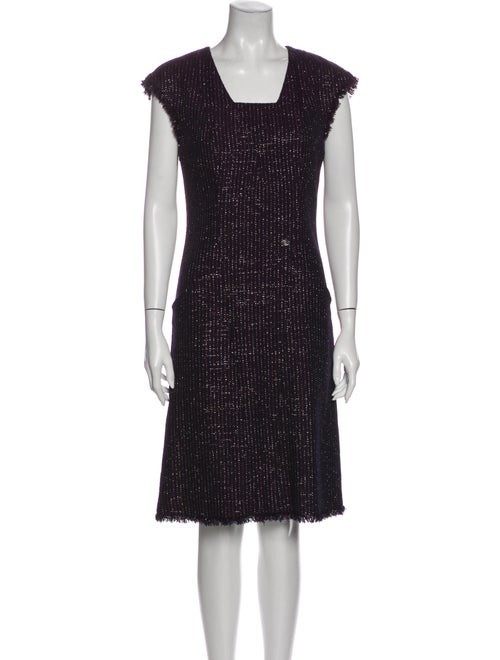 Chanel 2008 Knee-Length Dress Metallic