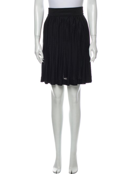 Chanel 2017 Knee-Length Skirt Black