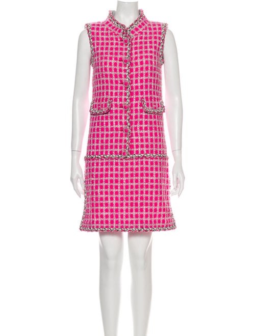 Chanel 2014 Mini Dress Pink