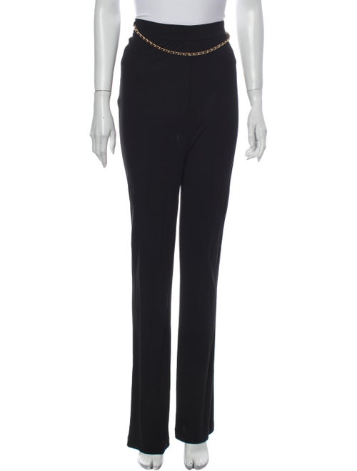 Chanel 1997 Straight Leg Pants Black