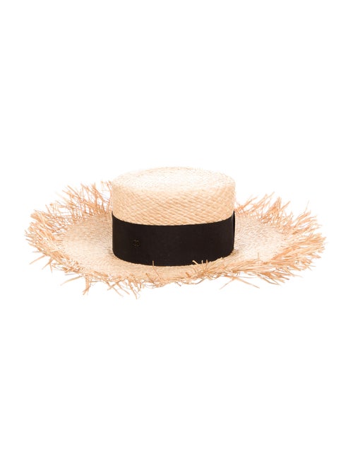 Chanel 2019 Raffia Hat Tan