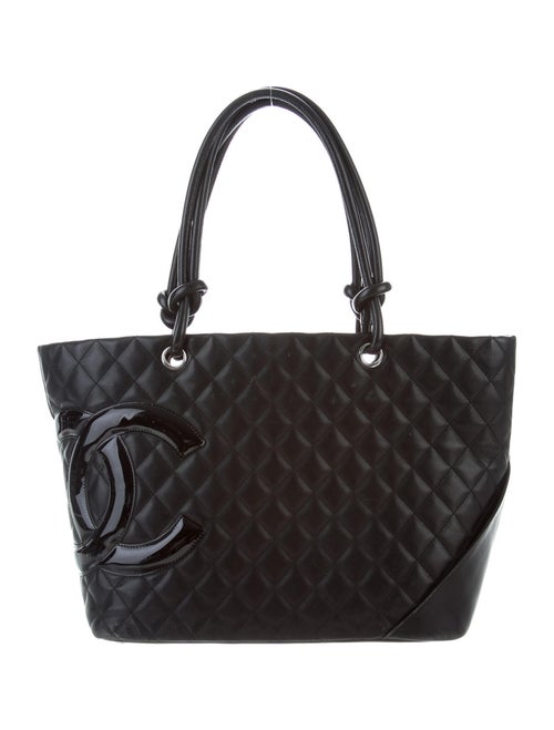 Chanel Ligne Cambon Large Bucket Bag Black
