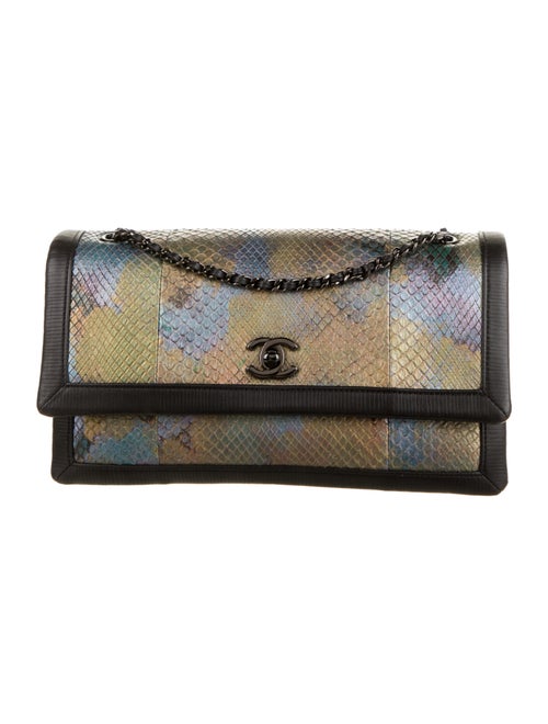 Chanel Python Flap Bag