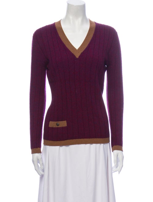 Chanel Vintage 1997 Sweater Purple