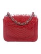 Chanel Classic Mini Python Square Flap Bag
