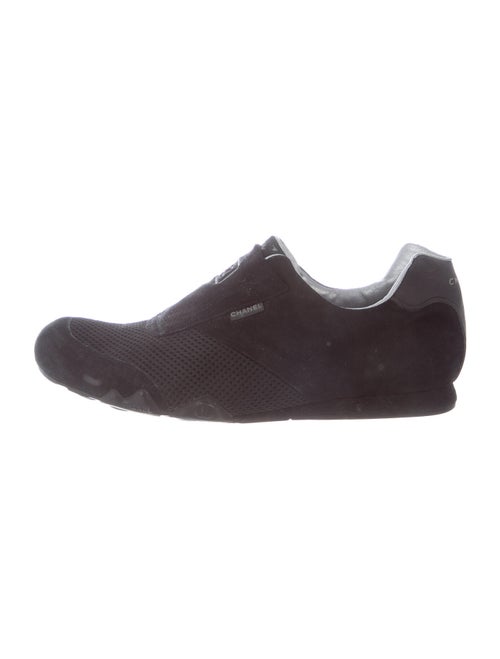 Chanel Suede Sneakers Black