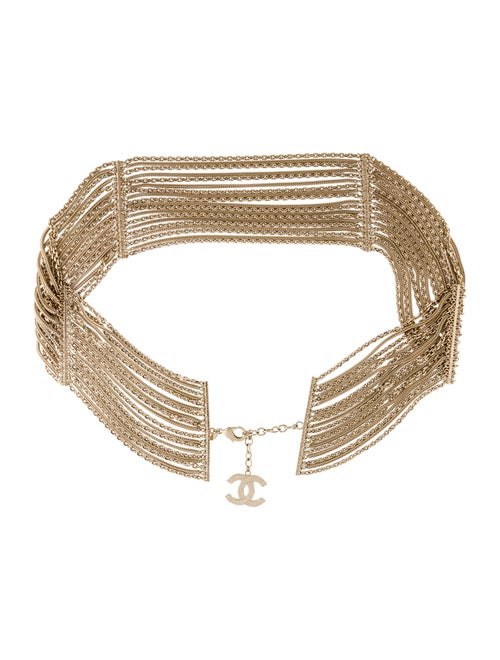 Chanel CC Chain-Link Belt Gold