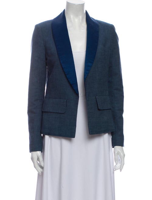 Chanel 2017 Blazer Blue