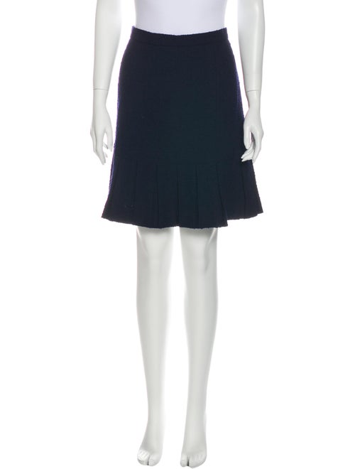 Chanel 1997 Knee-Length Skirt Wool