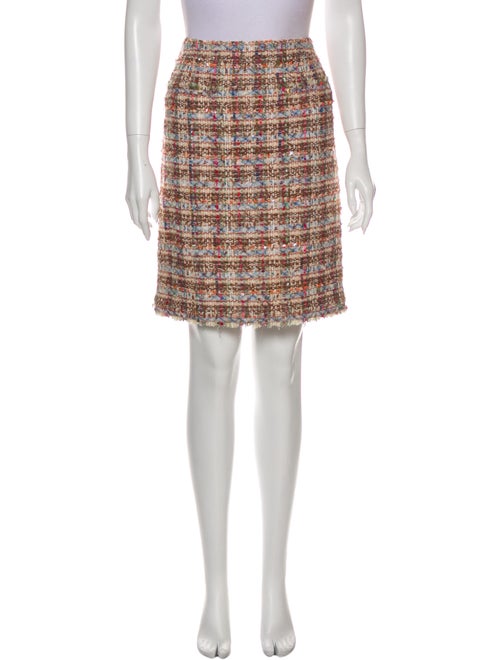Chanel 2005 Knee-Length Skirt Metallic