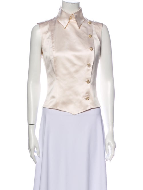 Chanel Silk Sleeveless Blouse