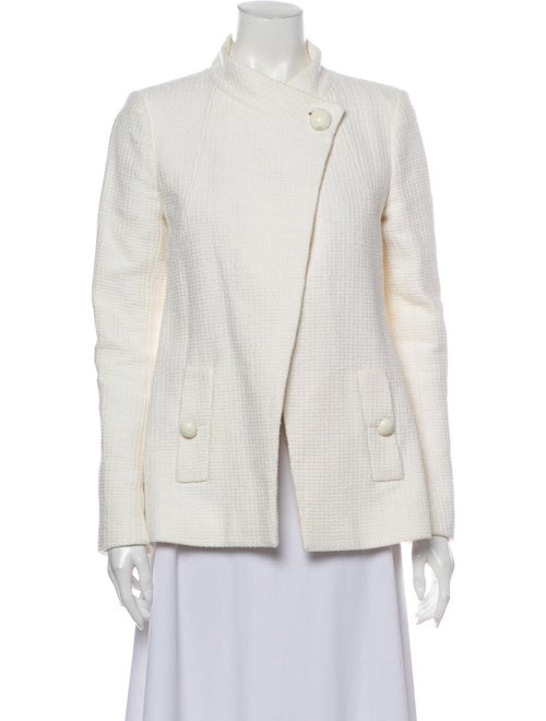 Chanel 2015 Blazer White