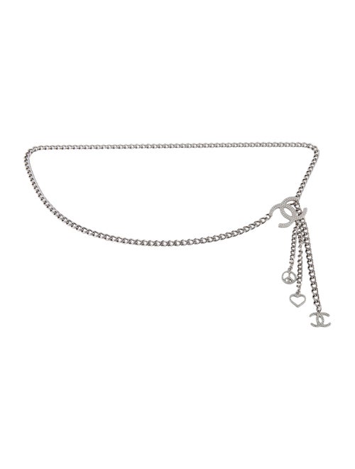 Chanel CC Chain Belt Silver