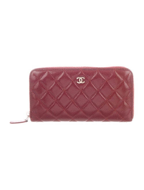 Chanel Quilted L-Gusset Wallet gold