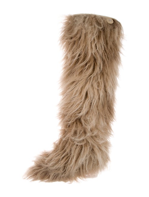 Chanel Fur Boots