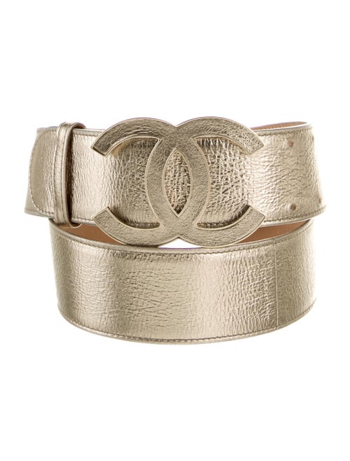 Chanel CC Waist Belt Silver