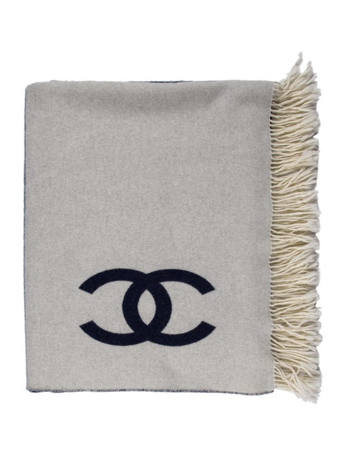 Chanel CC Throw Blanket