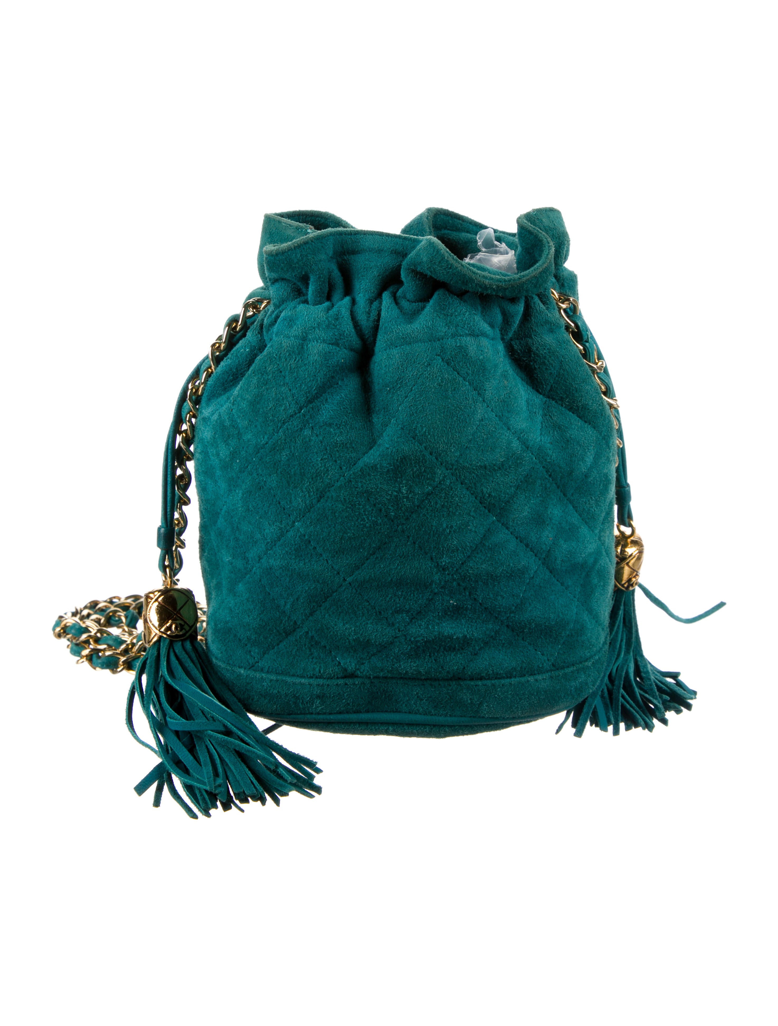 Chanel suede bucket bag Clearance