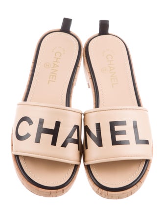 Chanel 2019 Leather Slides