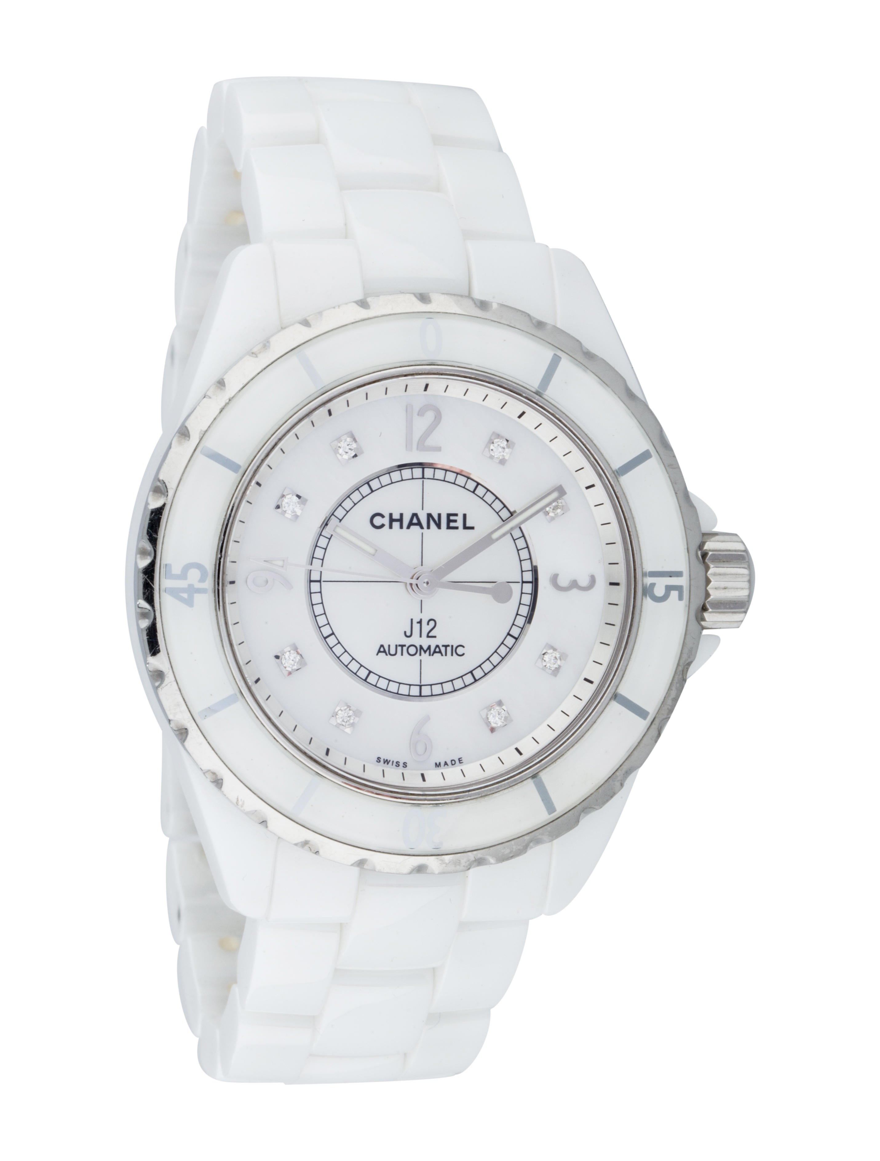 Chanel Diamond Automatic J12 Watch