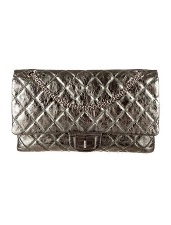 Chanel Metallic 2.55 Reissue 227 Double Flap Bag