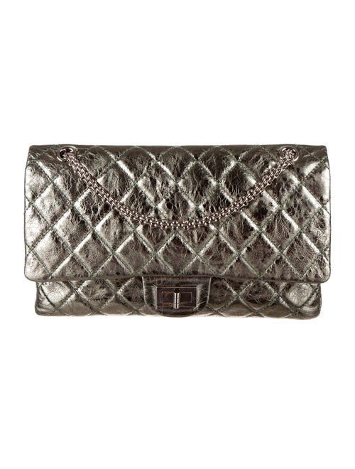 Chanel Metallic 2.55 Reissue 227 Double Flap Bag
