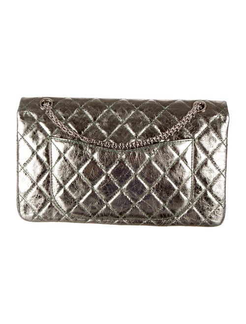 Chanel Metallic 2.55 Reissue 227 Double Flap Bag