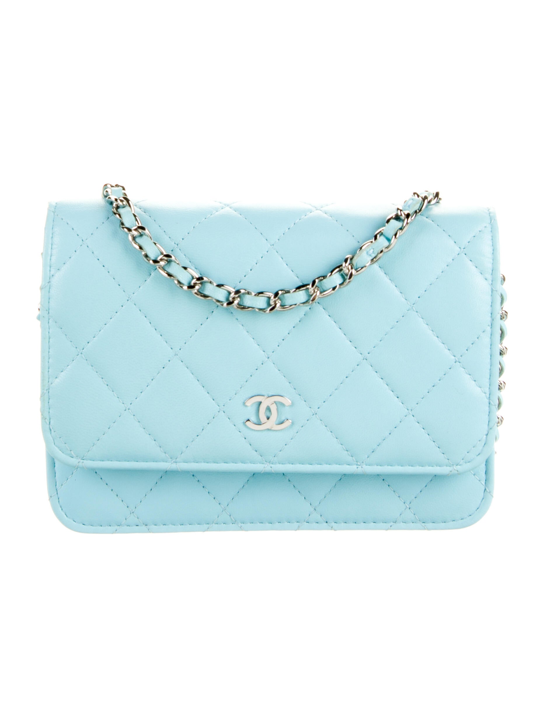chanel woc tiffany blue