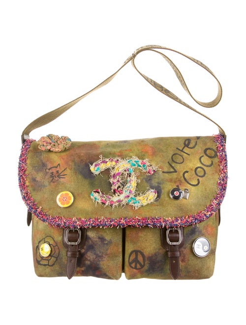 Chanel Graffiti On the Pavements Messenger Bag
