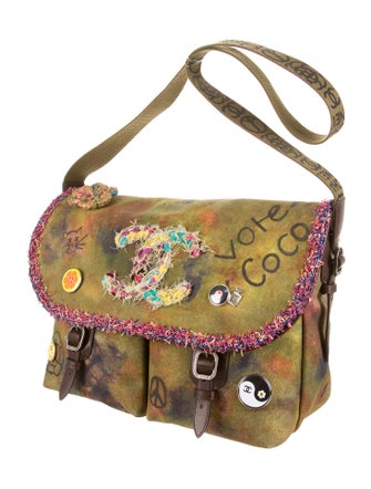 Chanel Graffiti On the Pavements Messenger Bag