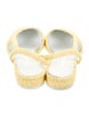 Chanel Interlocking CC Logo Slingback Flats